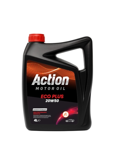 Action Çok Dereceli Eco Plus 20W-50 Motor Yağı 4 L