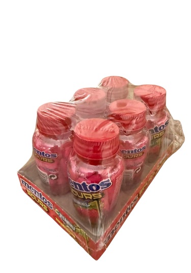 Mentos Sours C Vitaminli Çilek Sakız 49 G 6 Adet