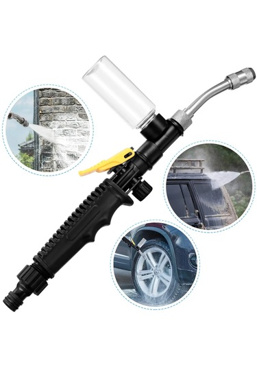 Techtic 30cm Köpük Hazneli Basınçlı Ayarlanabilir Bahçe Sulama