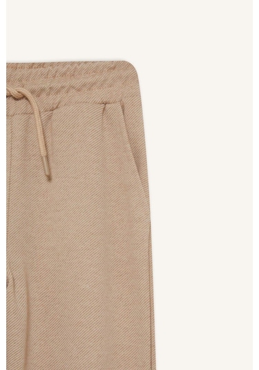 Defacto Erkek Çocuk Beli Lastikli Jogger Eşofman Altı E9482a825aubg387 Bej