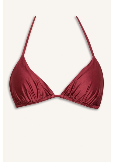 Defacto Saten Bikini Üstü-fall İn Love E0394ax25smbr285 Bordo