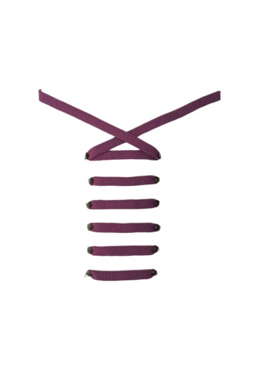 120cm Spor Ayakkabı Bağcığı Mor