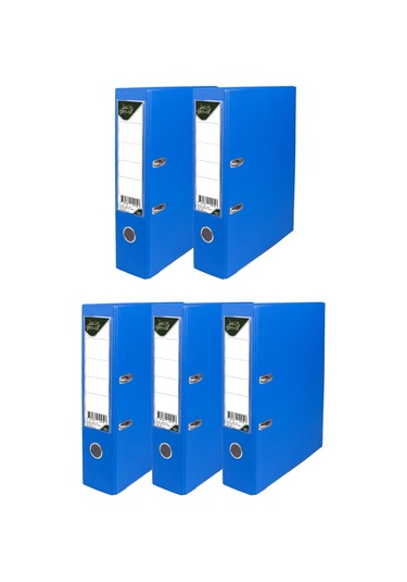 Gen-of Plastik Klasör Geniş Mavi 5 'Li