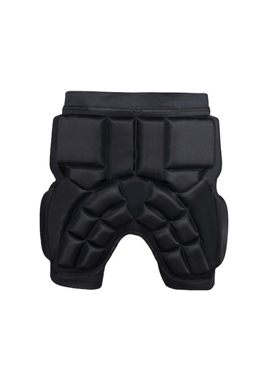 Trendooze Yastıklı Yastıklı Pedi Koruyucu Koruması Koruma Kalça Kalça Çocuk İa Siyah