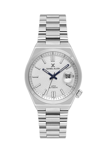 Daniel Klein Dk.1.14044-1 Otomatik Mekanizmalı Çelik Kordon Çelik Kasa 3 Atm Suya Dayanıklı Metalik Renk Erkek Kol Saati Metalik