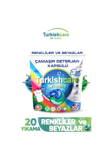 Toz Tablet Bulaşık Makinesi Deterjanı Ve Renkli Ve Beyazlar İçin Çamaşır Kapsül Paketi