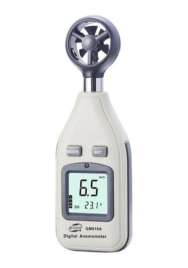 Benetech Thr186 Termometreli Hava Akım Ölçer Anemometre