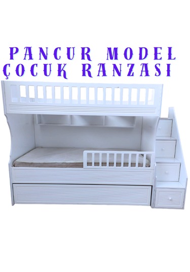 Pancur Model Çocuk Ranzası