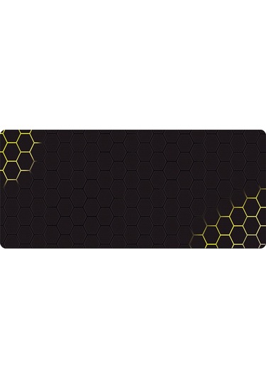 Cbtx 300x700x3mm Petek Desenli Büyük Mouse Pad Kaymaz Kauçuk Masaüstü Mat - Stil 22