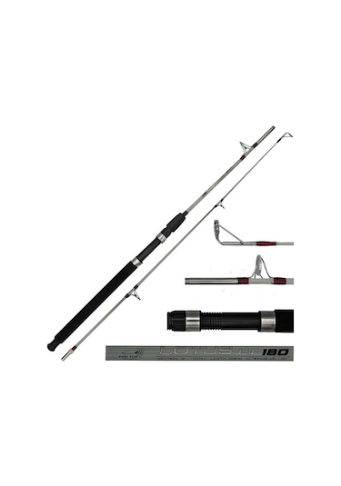 Portfish Lotus 135 CM Metal Halkalı Tekne Kamışı 20- 26 Lbs