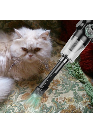 Qianfan Portatif Süpürge Islak Kuru Usb Şarj Edilebilir Hafif