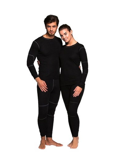 Thermoform Active Plus Yetişkin Termal İçlik Set Siyah (508522345) Siyah