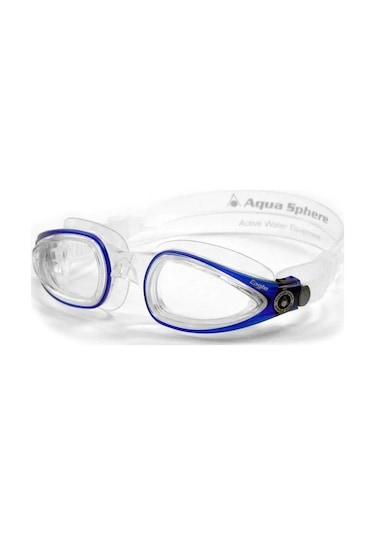 Aqua Sphere Eagle Numaralı Yüzücü Gözlüğü -2.00 Beyaz - Mavi