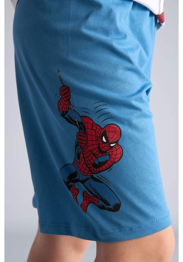 Defacto Marvel Comıcs Regular Fıt 2li Pijama Takımı Erkek Çocuk H4107a826hswt34 Beyaz-wt34