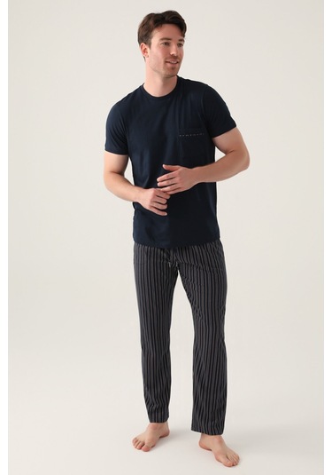 Arnetta Empty Siyah Erkek Pijama Takımı 5274-42740 Siyah