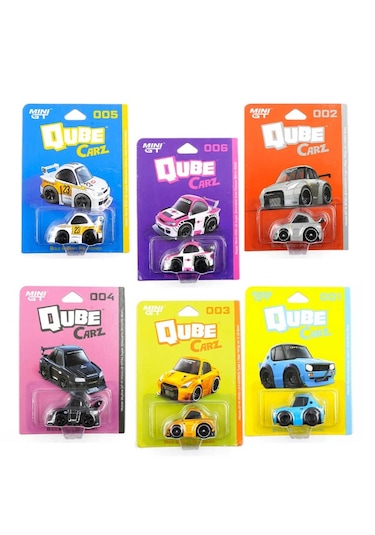 Mini Gt Qube Carz 6'lı Set
