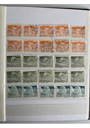 Helvetia İsviçre Pul Koleksiyonu Albümü 300 Adet - Yabancı Pul 064