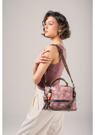 Ççs Kadın Omuz Çantası Ccs18030 Pembe Pembe