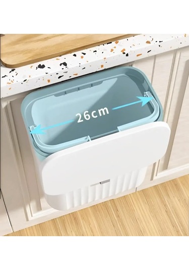 Qianfan 9 Litre Fonksiyonel Kapaklı Banyo Ve Mutfak Tezgahüstü