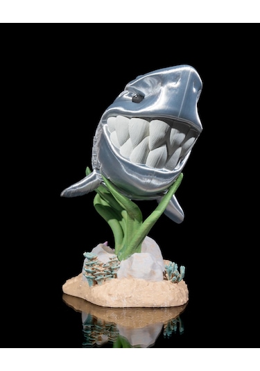 Hareketli Beyaz Köpek Balığı 16x9 Cm