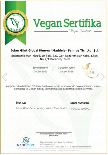 Joker Gold %100 Bitkisel Çok Amaçlı Çocuk&bebek Ürünleri Temizleyici 1 Lt