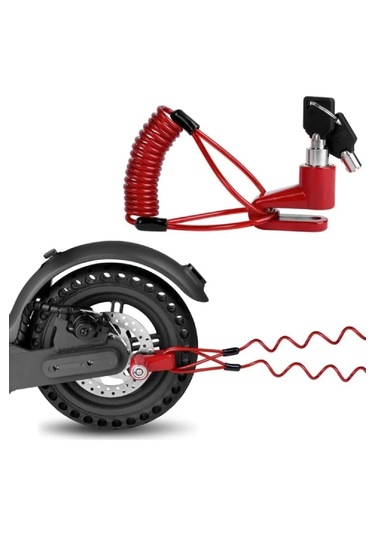 Umotech Yüksek Güvenlikli Bisiklet Scooter Motosiklet Kilidi