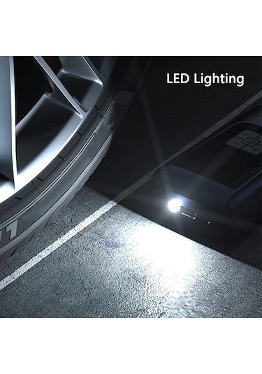 Xuweiwei Kablosuz Taşınabilir Hava Kompresörü Araba Lastik İnflatör 150 Psı Dijital Ekran Usb Şarj