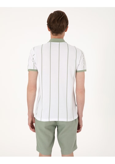 Pierre Cardin Erkek Çağla Tişört 50307519-vr016 Çağla