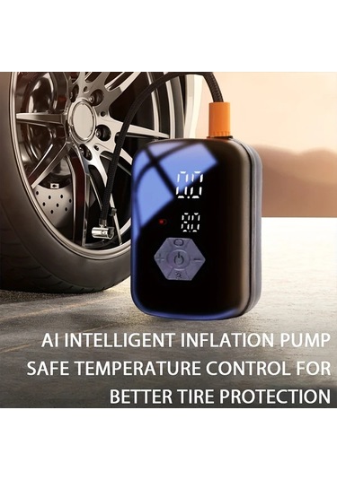 Xuweiwei Kablosuz Taşınabilir Lastik Şişirici Hava Kompresörü 150 Psı Araba Bisiklet Pompası Şişirilebilir Ekipmanlar