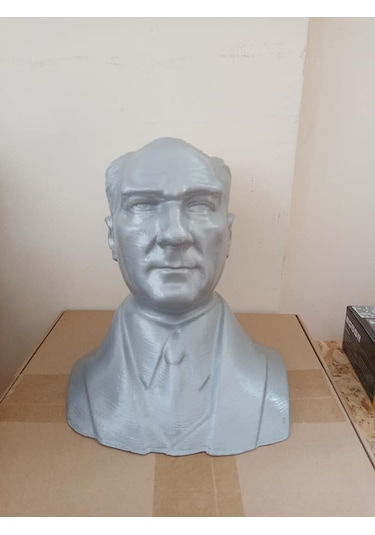Atatürk Büst Boyasız Ham Gönderim