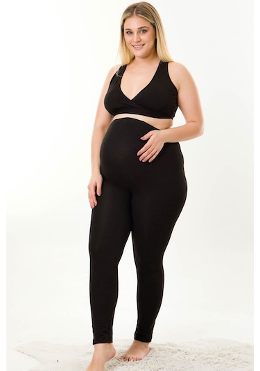 Parlingerie Hamile Taytı Bel Ayarlı Siyah