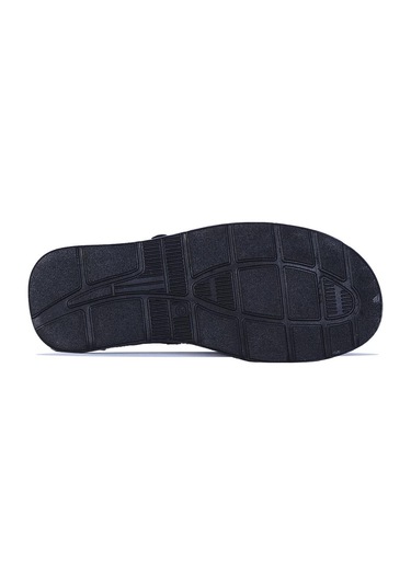 Ayakcenter 208 Sultan Deri Erkek Sandalet Siyah