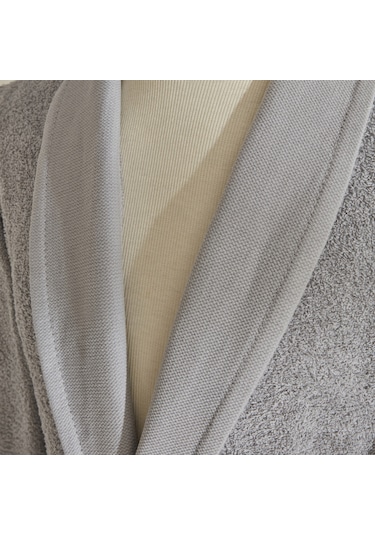 Karaca Home Allen %100 Pamuk 6 Parça Aile Banyo Seti Krem Gri 200.22.05.0287 Krem - Taş