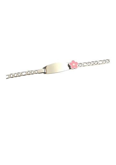 Çocuk Papatya Detaylı Çelik Bileklik 88690