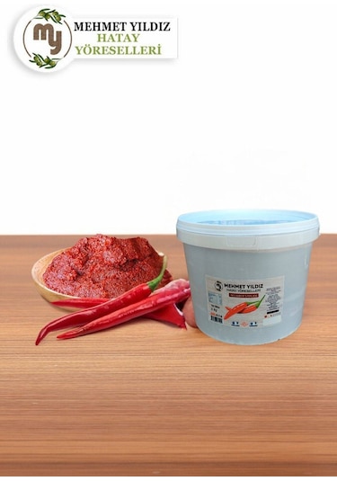 My Hatay Yöreselleri Acı Biber Salçası Pet 5 KG