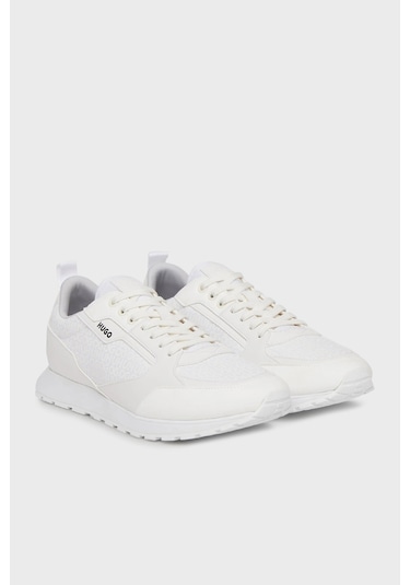 Hugo Erkek Ayakkabı 50536205 100 Beyaz Beyaz