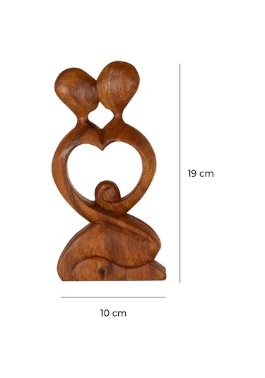 Ev & Ofis Dekoru Hediyelik Ağaç Oyma 19 Cm X 10 Cm-56