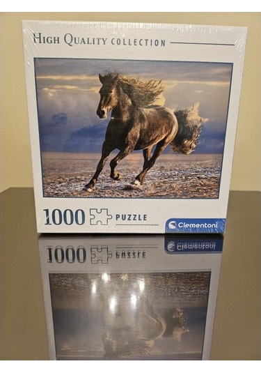 Clementoni 1000 Parça Puzzle Koşan At-cengizhan Unaler