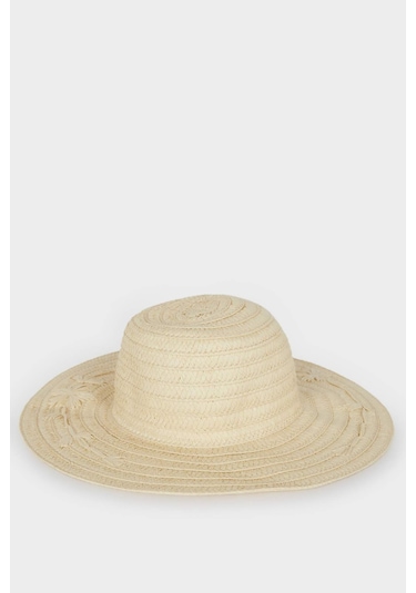 DeFacto Kadın Hasır Şapka B9190AX25SMBG144 Bej