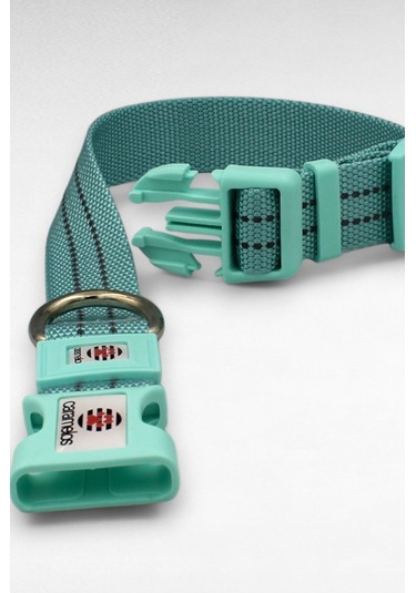 Caramelos Reflektörlü Köpek Tasması, Kişiye Özel Köpek Tasması. Büyük Ive Orta Irk Köpek Tasması Sy Mavi