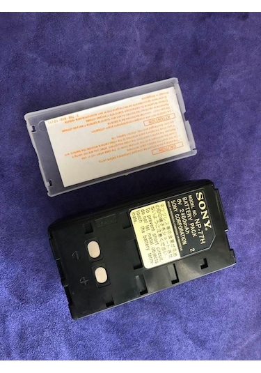 Sony Np 77h 6v 2400mah Batarya Sony Video Kamera Bataryası