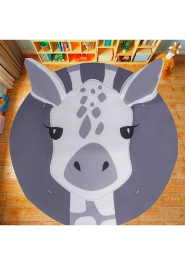 Jusso Bigger Play Mat Oyun Halısı ve Oyun Matı Zürafa 115 115 CM