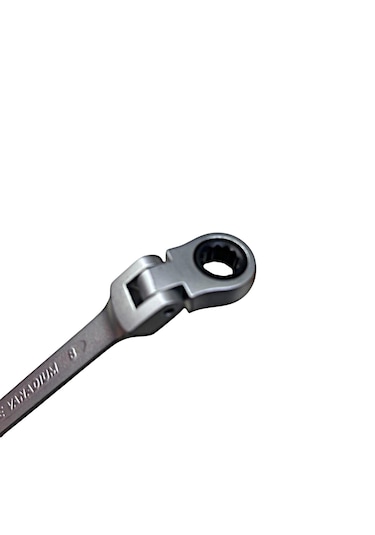 8mm Mafsallı Cırcır Kombine Anahtar