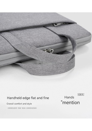 Macbook, Apple Ve Xiaomi 15 İnç Bilgisayarlar İçin Uygun Oxford Kumaş Dizüstü Bilgisayar Çantası. Black