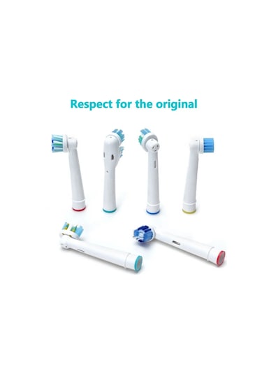 Lovyco Cross Action 4’lü Oral-B Uyumlu Dış Fırçası Yedek Başlığı