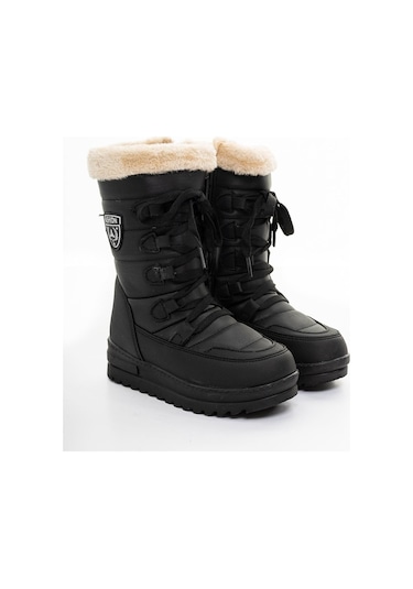 Gimer - Paraşüt Model Siyah Kar Botu - Kav0701Fg Siyah