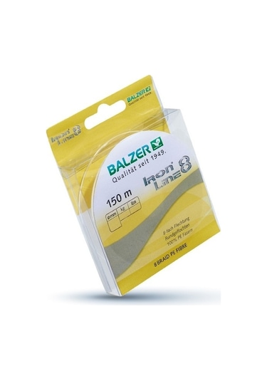 12661 Iron Line Soft Pe 8 Örgü Ip Misina 150mt Sarı 0.27mm