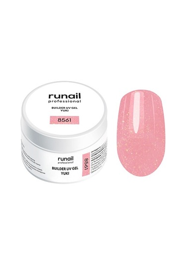 Runail Professional Protez Tırnak Jeli Uv Builder Gel Yuki Pembe 15gr. 8561