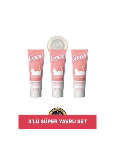 Crocus Kedi Kitten Malt Macunu 3x100 Gr