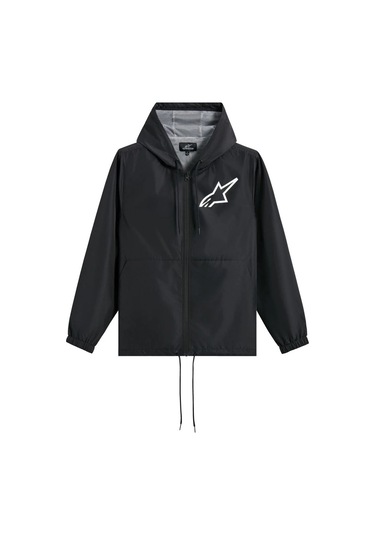 Alpinestars Speeder Chromium Windbreaker Rüzgarlık Siyah Beyaz